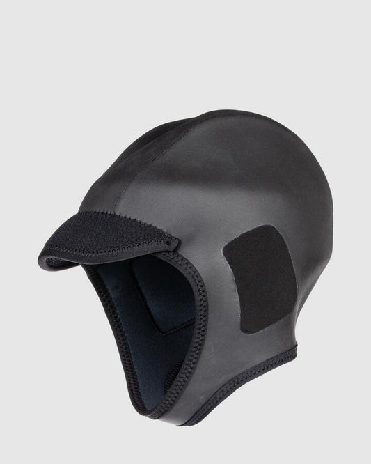 Image of Hats. Productname: Quiksilver Mens 2Mm Marathon Sessions Neoprene Wetsuit Cap Black - in Black colour by brand - Quiksilver