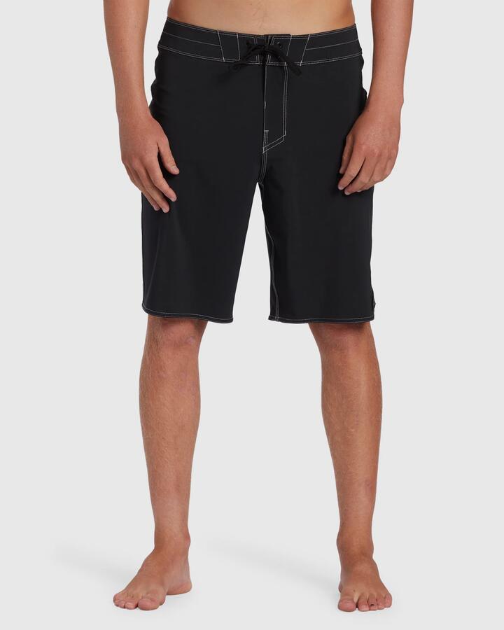 Image of Swimwear. Product name - Billabong Mens Core Lord Pro 20" Boardshorts Black in Black colour by brand - Billabong
