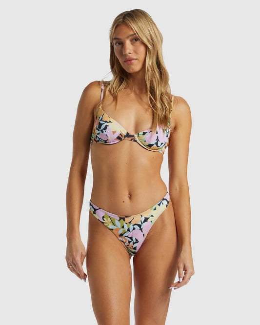 Image of Swimwear. Productname: Billabong Womens Mas Aloha Reversible Skimpy Hike Bikini Bottom Multi - in Multi colour by brand - Billabong
