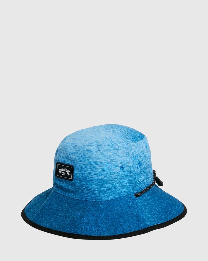 Image of Hats. Productname: Billabong Mens Division Reversible Bucket Hat Blue - in Blue colour by brand - Billabong