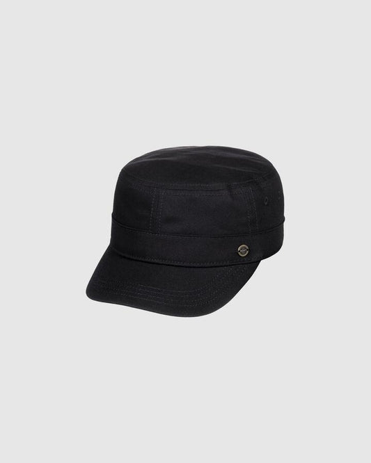 Image of Hats. Productname: Roxy Womens Castro Millitary Cap Anthracite - in Anthracite colour by brand - Roxy