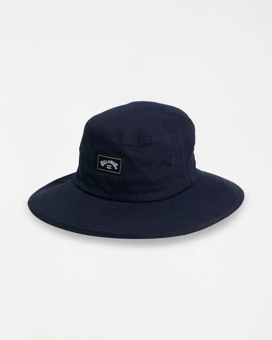 Image of Hats. Product name - Billabong Mens Big John Bucket Hat Navy in Navy colour by brand - Billabong