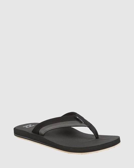 Image of Sandals. Productname: Billabong Mens All Day Impact Thongs Black - in Black colour by brand - Billabong