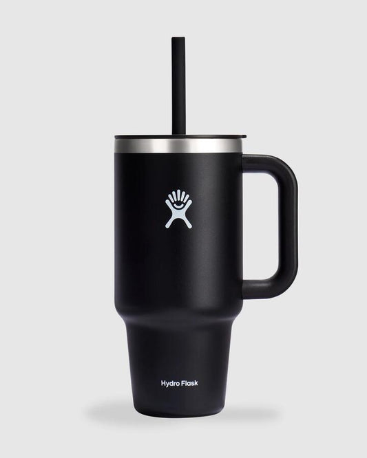 Image of Accessories. Productname: Hydroflask 32Oz All Around Travel Tumbler Black - in Black colour by brand - Hydroflask