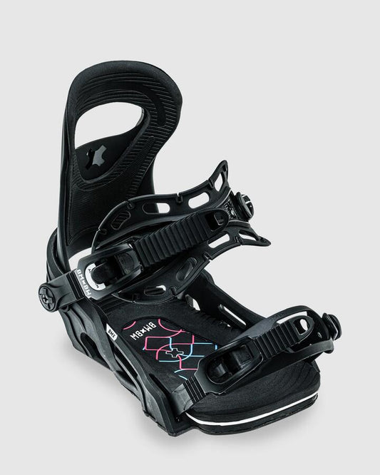 Image of Snowboards. Productname: Bent Metal Kids Bmx Snowboard Bindings Black - in Black colour by brand - Bent Metal