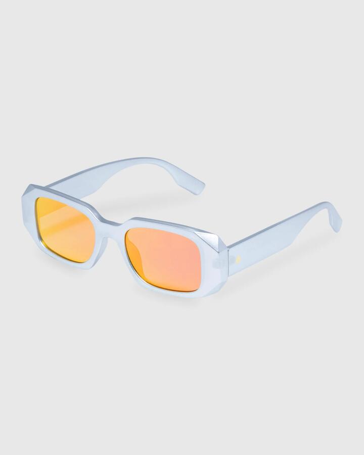 Image of Sunglasses. Productname: Aire Ascendant Matte Square Sunglasses Matte Metallic Silve - in Matte Metallic Silve colour by brand - Aire