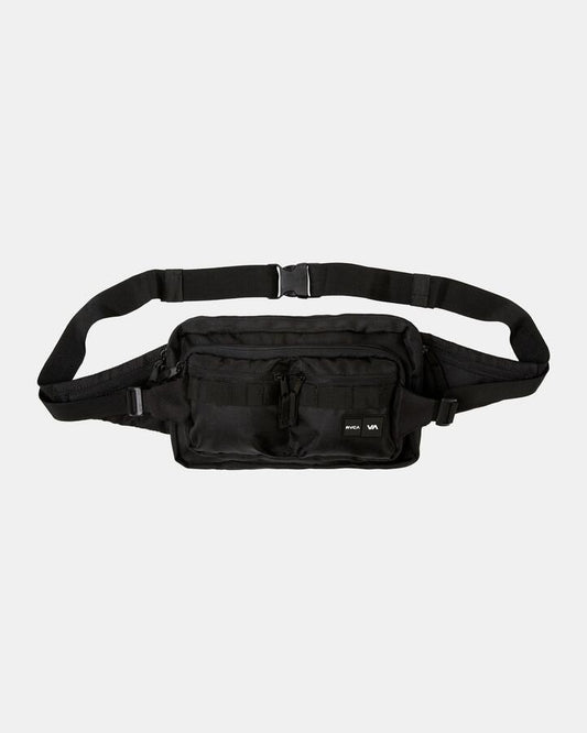 Image of Bags. Productname: RVCA - Mens Waist Pack Deluxe Bum Bag - Black - in Black colour by brand - RVCA