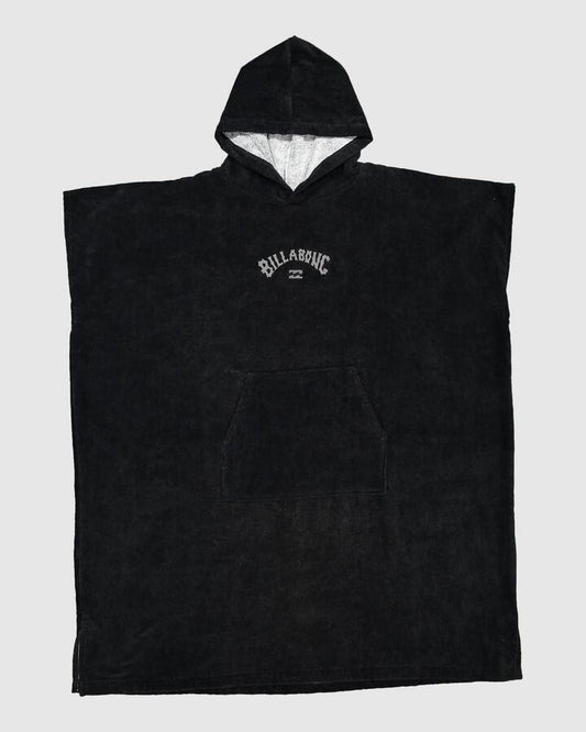 Image of Accessories. Productname: Billabong - Mens Hooded Changing Towel - Black - in Black colour by brand - Billabong