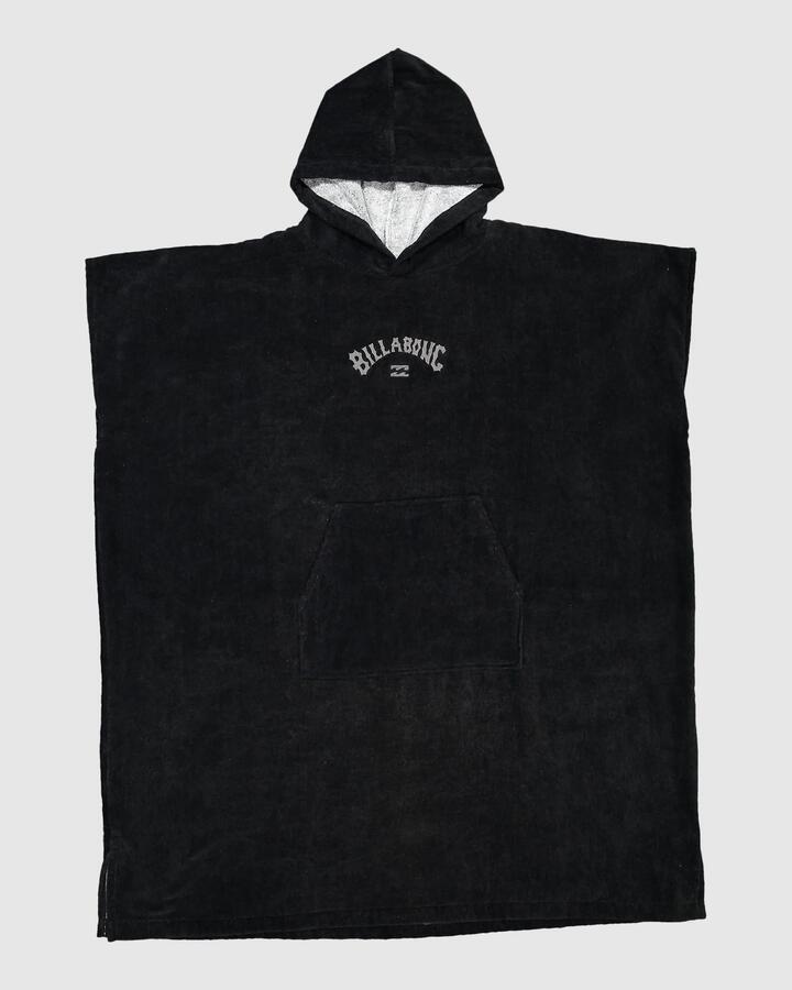 Image of Wetsuits. Product name - Billabong Mens Wetsuit Hooded Towel Black in Black colour by brand - Billabong