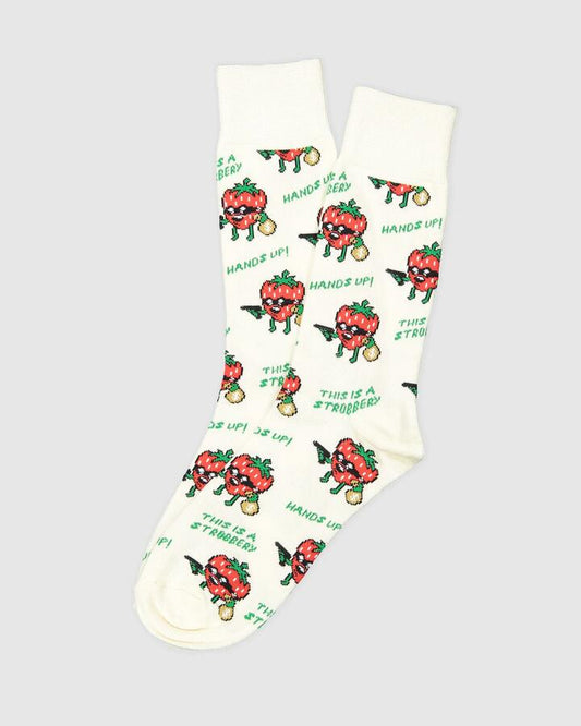 Image of Socks. Productname: Kustom Mens Strawberry Socks Multi - in Multi colour by brand - Kustom