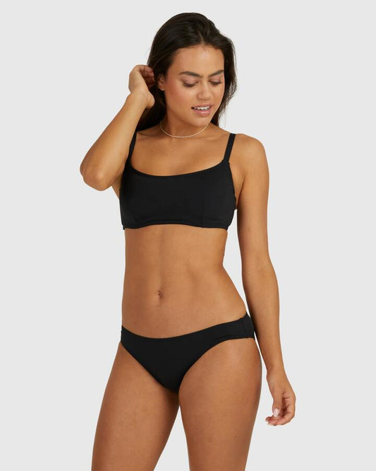 Image of Swimwear. Productname: Billabong Womens Sol Searcher Lowrider Bikini Bottom Black - in Black colour by brand - Billabong