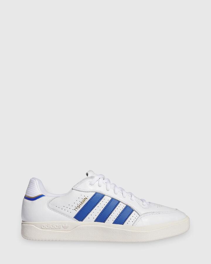 Image of Sneakers. Productname: adidas Tyshawn Low Sneakers Ftwwht/Royblu/Cwhite - in Ftwwht/Royblu/Cwhite colour by brand - Adidas