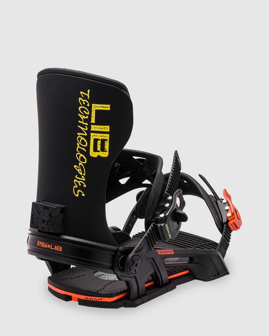 Image of Snowboards. Productname: Bent Metal - Mens Transfer Snowboard Bindings - Black/Orange - in Black/Orange colour by brand - Bent Metal