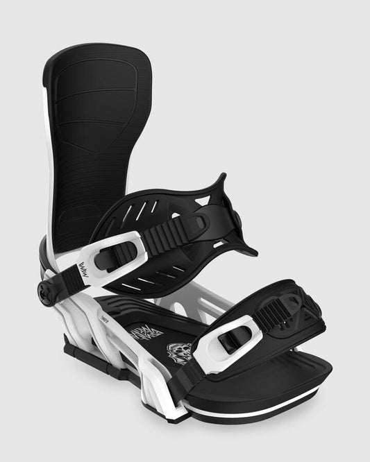 Image of Snowboards. Productname: Bent Metal - Mens Transfer Snowboard Bindings - White - in White colour by brand - Bent Metal