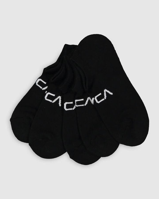 Image of Socks. Productname: RVCA - Mens Transfer Ankle Socks Iii - Black - in Black colour by brand - RVCA