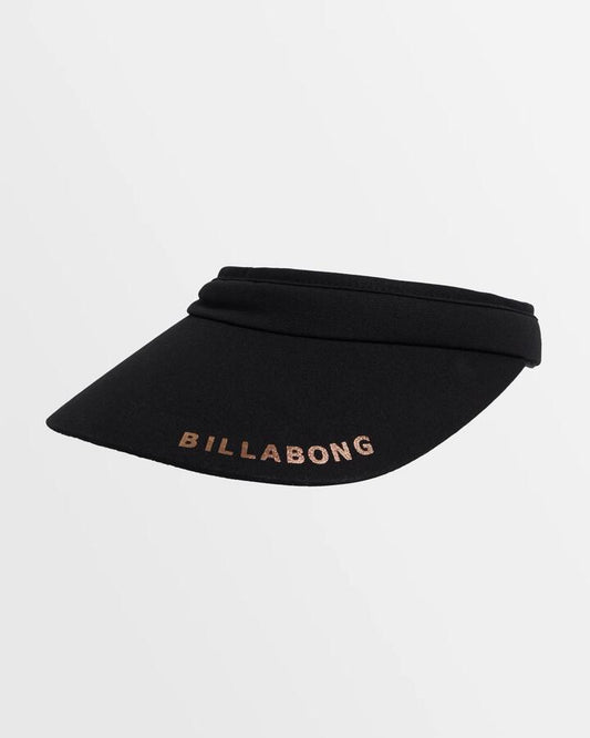 Image of Hats. Productname: Billabong - Womens Society Beach Visor Hat - Black - in Black colour by brand - Billabong