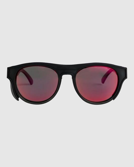 Image of Sunglasses. Productname: Quiksilver - Eliminator+ Polarised Sunglasses - Smoke/Ml Q Red Polar - in Smoke/Ml Q Red Polar colour by brand - Quiksilver