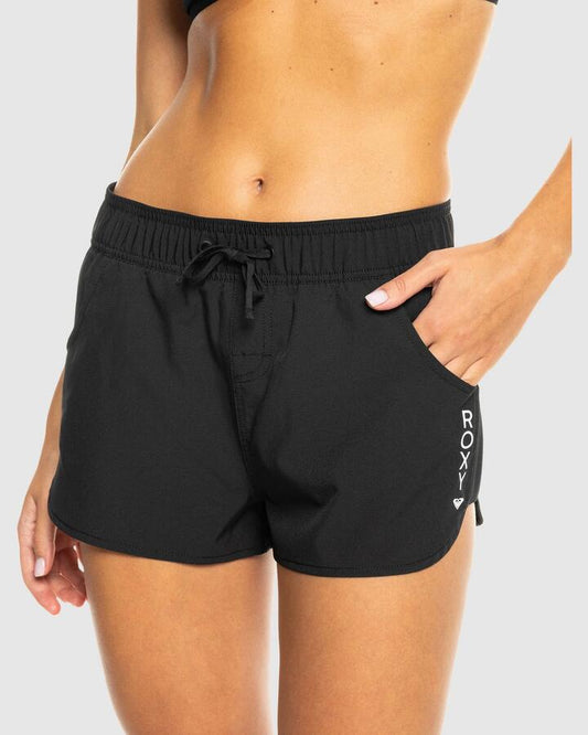 Image of Swimwear. Productname: Roxy - Womens Wave 2" Boardshorts - Anthracite - in Anthracite colour by brand - Roxy
