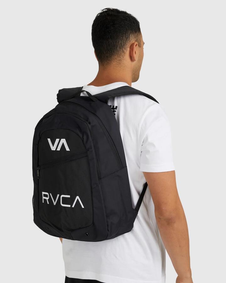 Image of Bags. Productname: RVCA - Rvca Pack Iv Backpack - Black - in Black colour by brand - RVCA