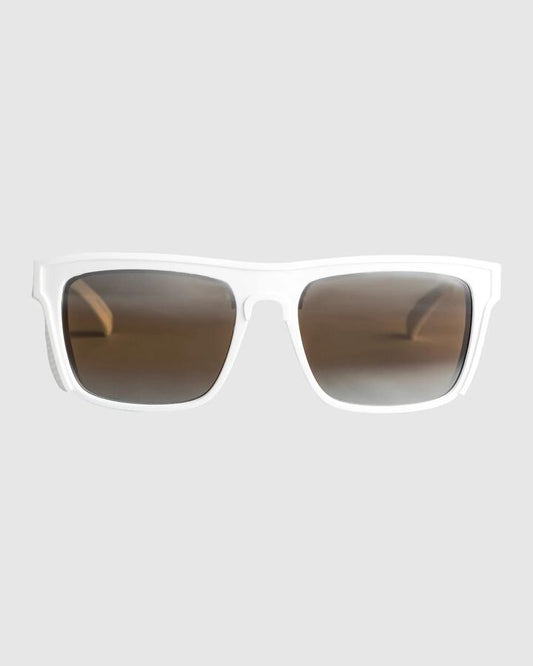 Image of Sunglasses. Productname: Quiksilver - Ferris+ Sunglasses - White/Fl Silver - in White/Fl Silver colour by brand - Quiksilver