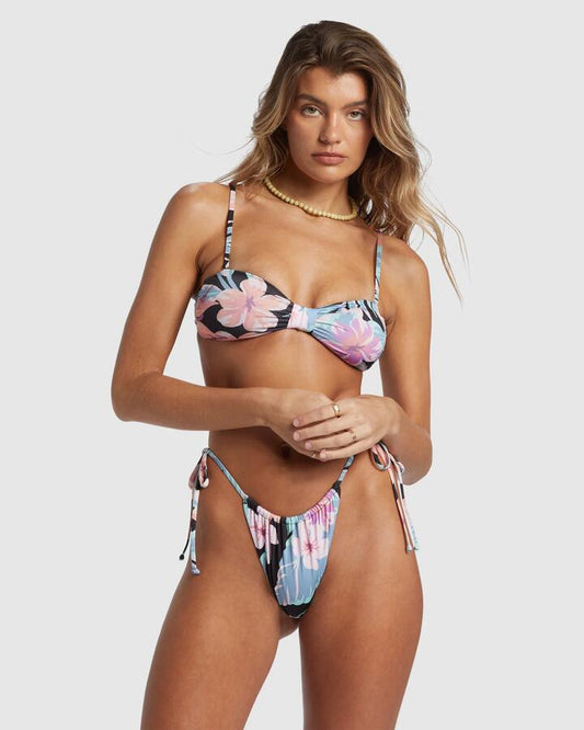 Image of Swimwear. Productname: Billabong - Womens Nights In Paradise Bells Bikini Bottom - Multi - in Multi colour by brand - Billabong