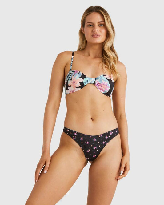 Image of Swimwear. Productname: Billabong - Womens Nights In Paradise Reversible Hike Bikini Bottom - Multi - in Multi colour by brand - Billabong