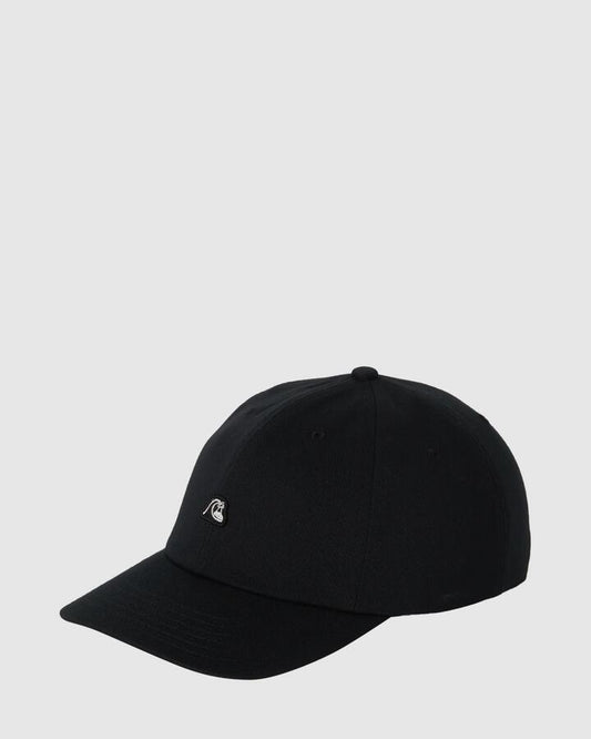 Image of Hats. Productname: Quiksilver - Mens Pierdrop Cap - Jet Black - in Jet Black colour by brand - Quiksilver