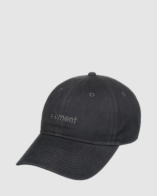 Image of Hats. Productname: Element - Mens Lowcase Dad Cap - Off Black - in Off Black colour by brand - Element