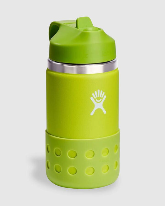 Image of Water Bottles. Productname: Hydroflask - Kids 12Oz Water Bottle - Jungle/Honeydew - in Jungle/Honeydew colour by brand - Hydroflask