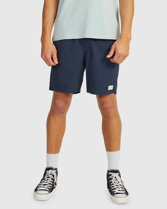 Image of Swimwear. Productname: Von Zipper - Mens Salty Dogs Boardshorts - Navy - in Navy colour by brand - Von Zipper