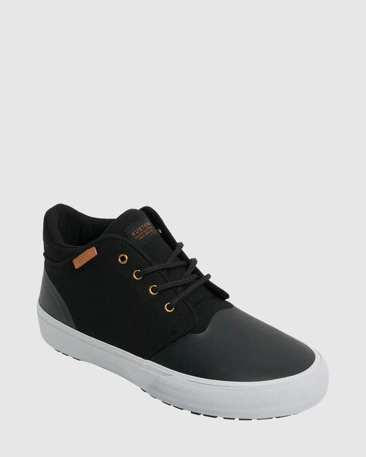 Image of Sneakers. Productname: Kustom - Mens Realm Sneakers - Black - in Black colour by brand - Kustom