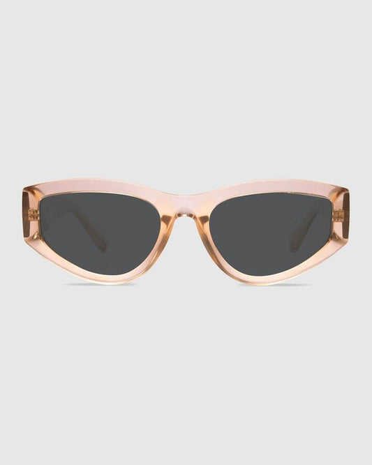 Image of Sunglasses. Productname: Liive - Lulu Cat Eye Sunglasses - Champagne - in Champagne colour by brand - Liive