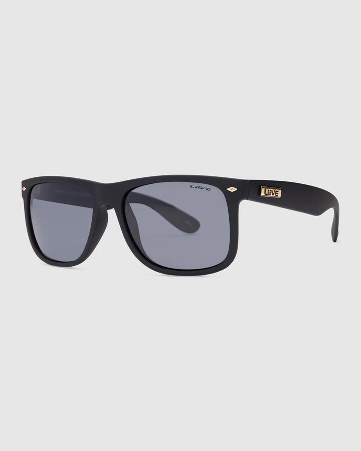 Image of Sunglasses. Productname: Liive El Capitan Polarized Sunglasses Matt Black - in Matt Black colour by brand - Liive