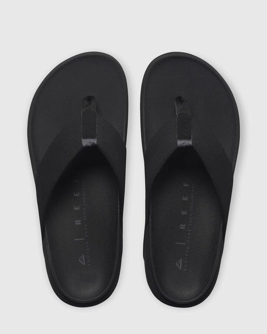 Image of Sandals. Productname: Reef - Mens Raglan Thongs - Black / Gum - in Black / Gum colour by brand - Reef