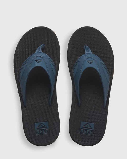 Image of Sandals. Productname: Reef - Mens Fanning Thongs - Orion Black - in Orion Black colour by brand - Reef