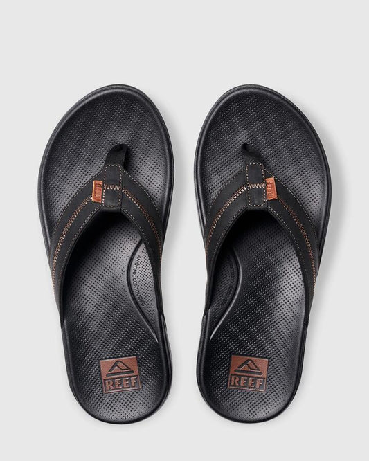 Image of Sandals. Productname: Reef - Mens Cushion Phantom Le 2.0 Thongs - Coffee Black - in Coffee Black colour by brand - Reef