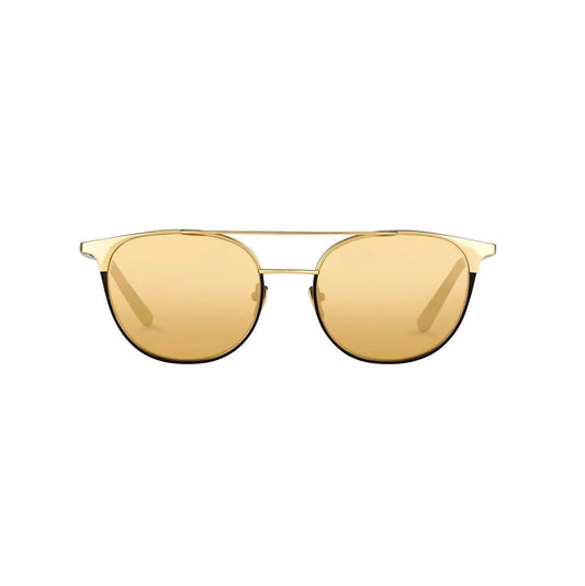 Image of Sunglasses. Productname: LINDA FARROW Linda Farrow Yellow Gold W. Black Rim/ Gold in Gold colour by brand - LINDA FARROW