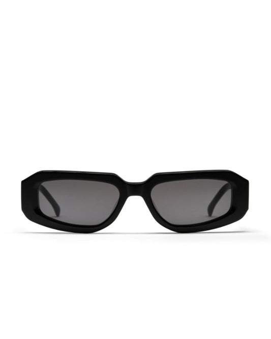 Image of Accessories. Product name - Roux Sunglasses Black in colour by brand - Blanca Studio