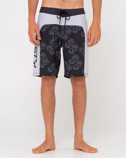 Image of Swimwear. Productname: Rusty Mens No Dice Boardshorts Black - in Black colour by brand - Rusty
