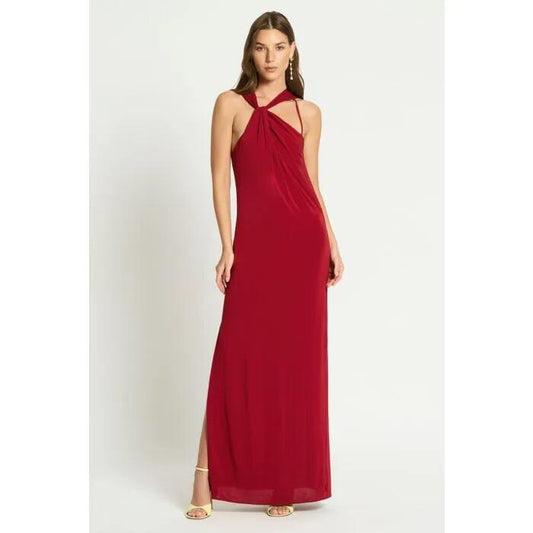 Image of Dresses. Productname: Night Jazz Strap Dress in Dark Red colour by brand - sass and bide