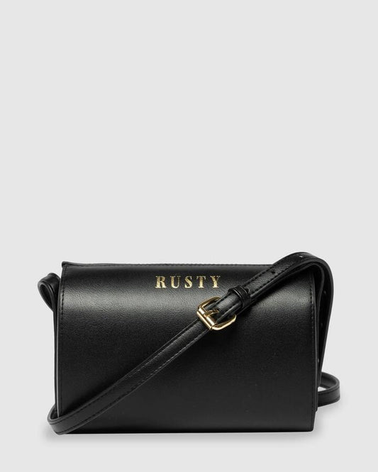 Image of Bags. Productname: Rusty Womens Zillah Side Shoulder Bag Black - in Black colour by brand - Rusty