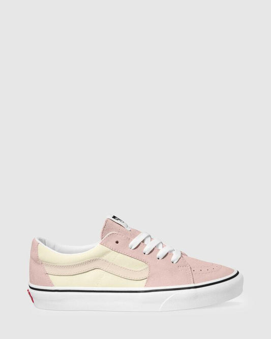 Image of Sneakers. Product name - Vans Sk8-Low Sneakers 2-Tone Rose Smoke in 2-Tone Rose Smoke colour by brand - Vans