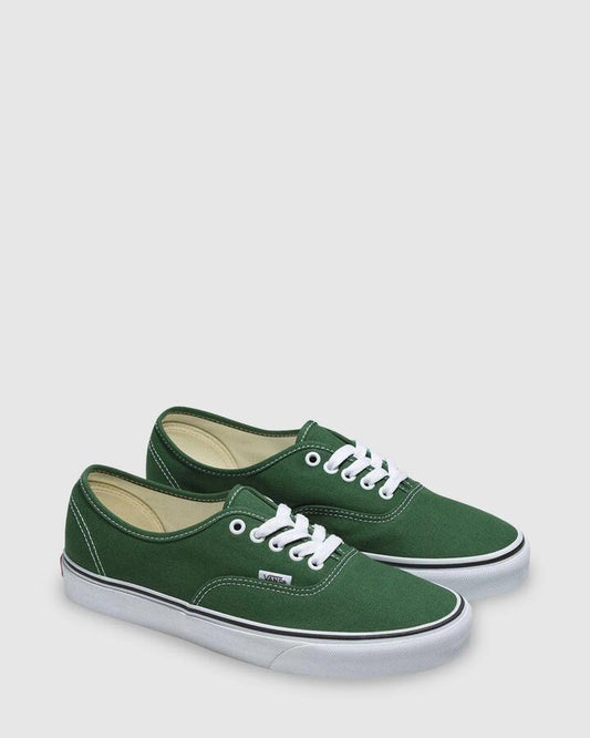 Image of Sneakers. Product name - Vans Authentic Sneakers Color Theory Greener in Color Theory Greener colour by brand - Vans