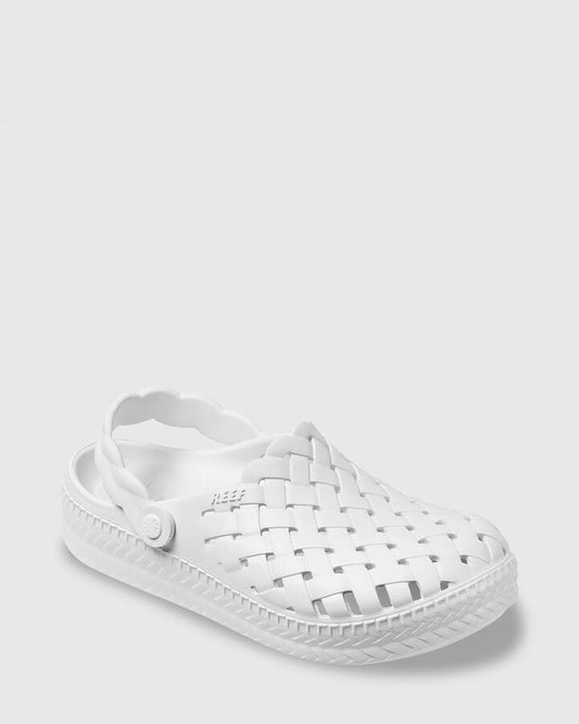 Image of Sandals. Productname: Reef Womens Water Slide Sandals White - in White colour by brand - Reef