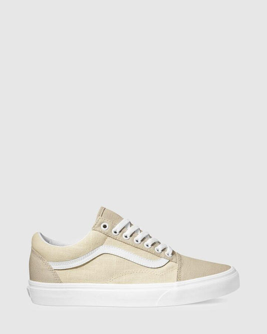 Image of Sneakers. Productname: Vans Old Skool Sneakers Summer Linen Natural - in Summer Linen Natural colour by brand - Vans