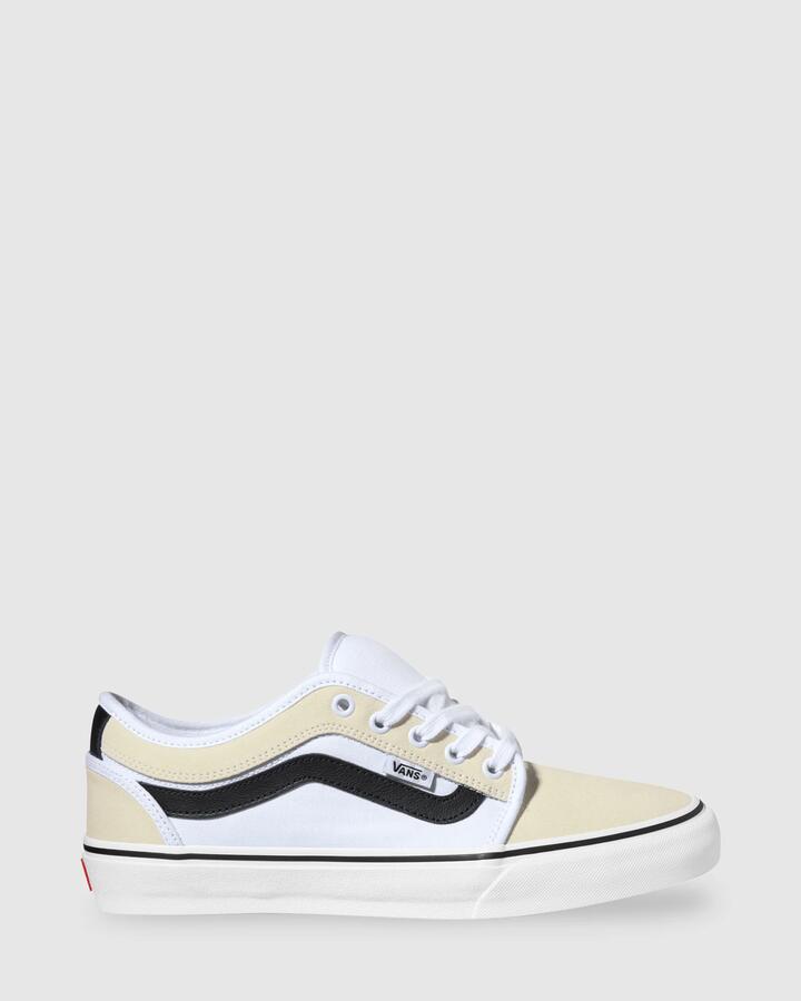 Image of Sneakers. Product name - Vans Chukka Low Sneakers White/Black/Gum in White/Black/Gum colour by brand - Vans