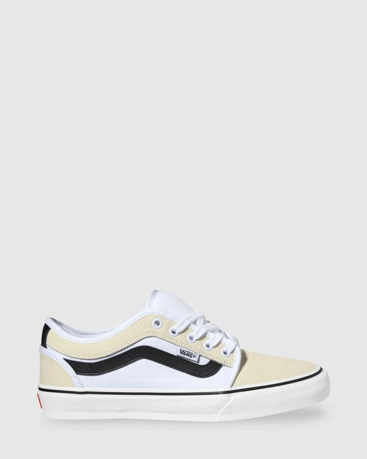 Image of Sneakers. Product name - Vans Chukka Low Sneakers White/Black/Gum in White/Black/Gum colour by brand - Vans