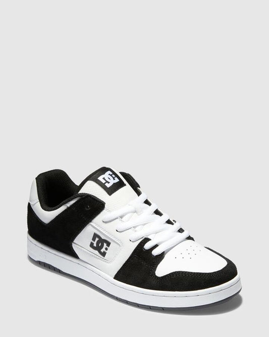 Image of Sneakers. Productname: DC Shoes - Mens Manteca 4 Sneakers - White/Black - in White/Black colour by brand - DC Shoes