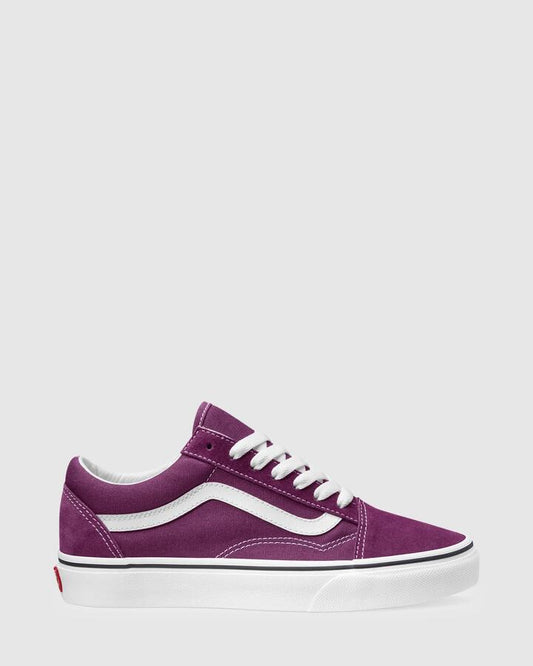 Image of Sneakers. Productname: Vans - Old Skool Sneakers - Color Theory Dark Pu - in Color Theory Dark Pu colour by brand - Vans