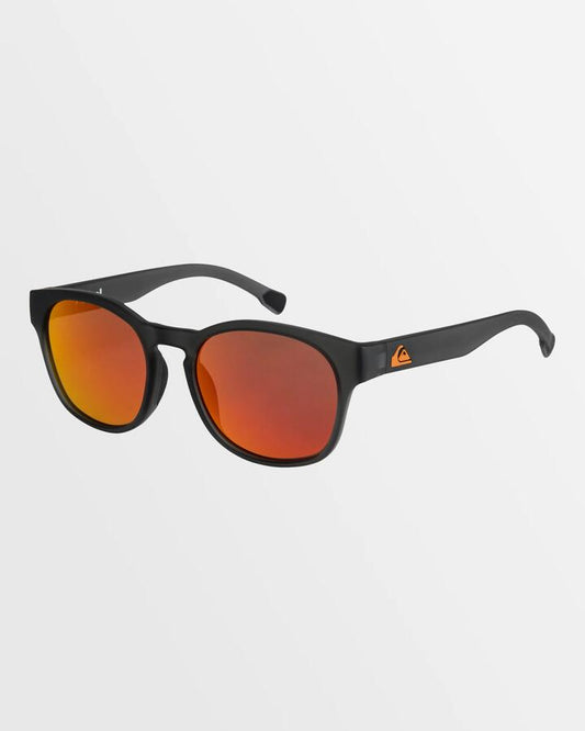 Image of Sunglasses. Productname: Quiksilver - Mens Patrol Sunglasses - Grey/Ml Orange - in Grey/Ml Orange colour by brand - Quiksilver